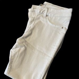 D. jeans white jeans! Never worn! Size 12